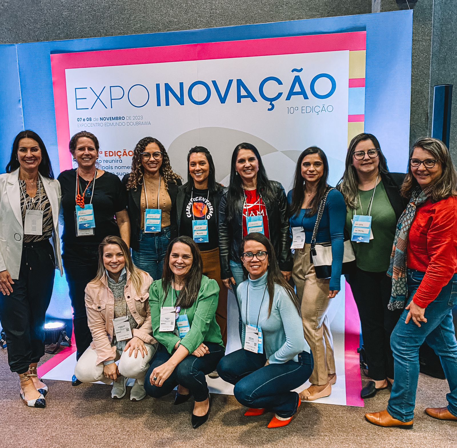 Advogados Angélico e Anziutti participam de sessão de negócios na Expogestão - Joinville/SC.