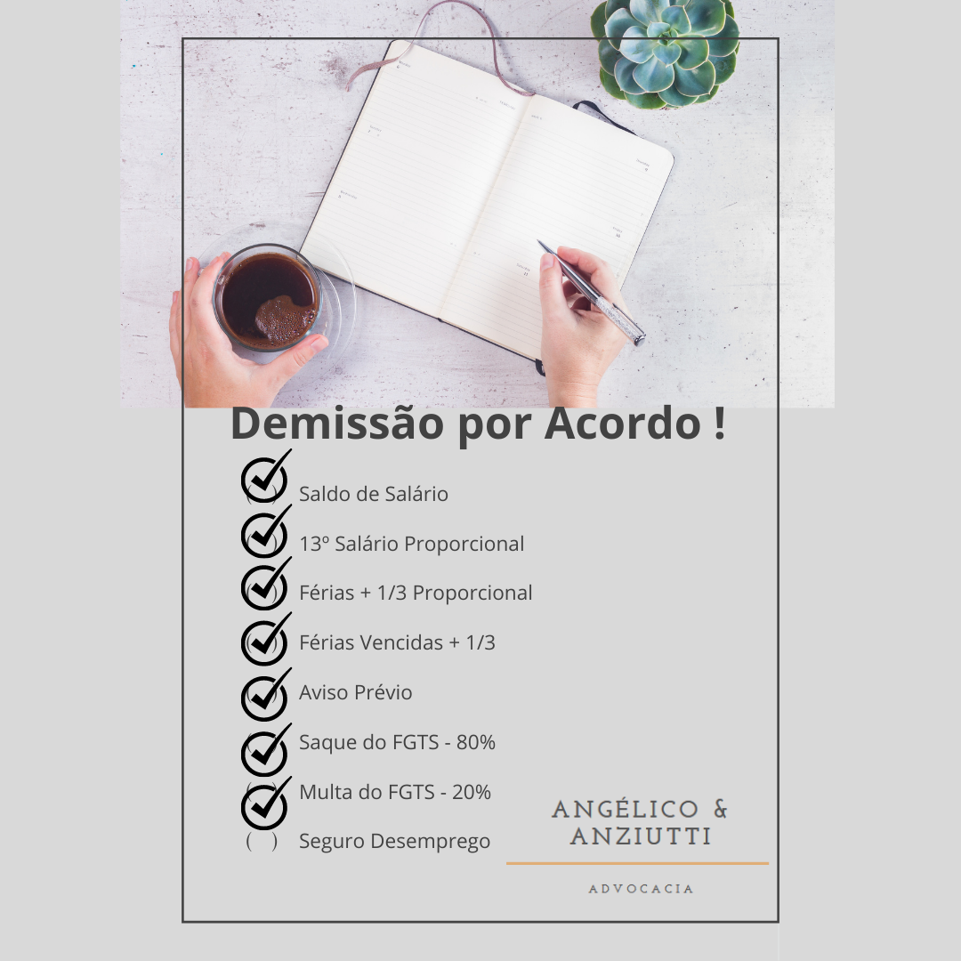 Demissão por Acordo.