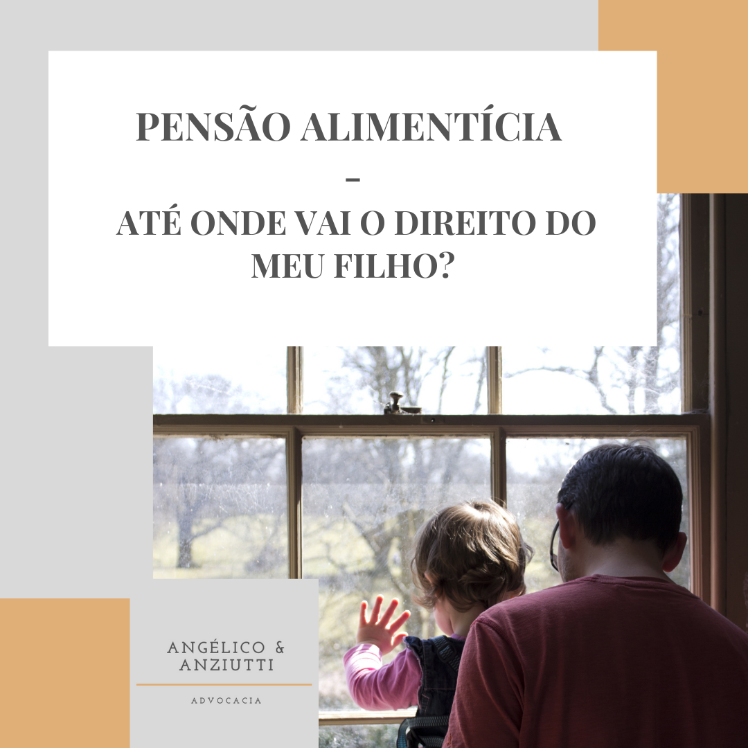 PENSÃO ALIMENTÍCIA – ATÉ ONDE VAI O DIREITO DO MEU FILHO?